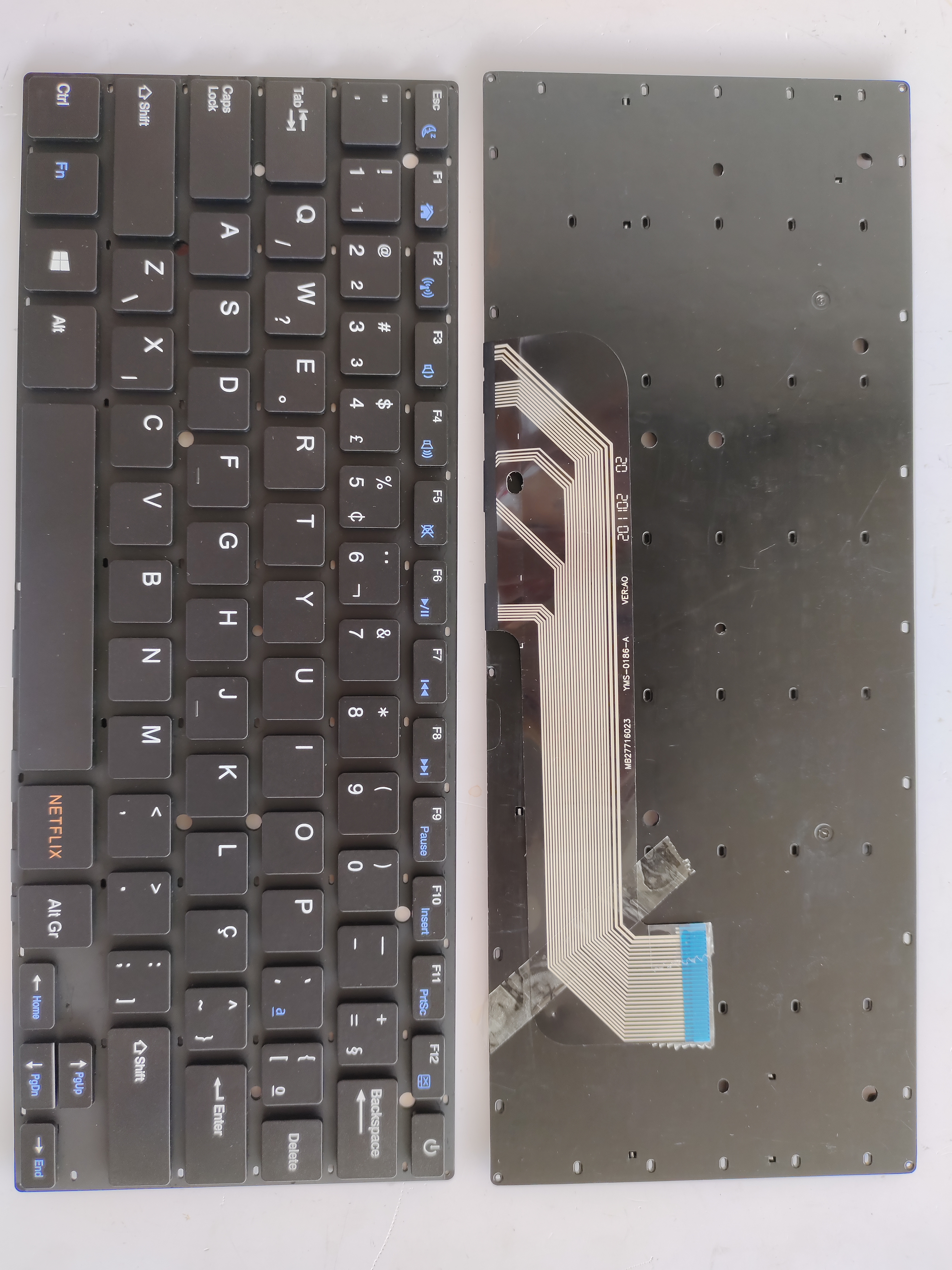 Picture of New Replacement Laptop Keyboard For AXI00 MYBOOK14/CW1533/0280GG/NB92-13 Enter BLACK BR Layout